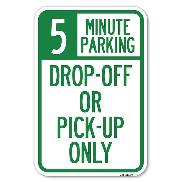 Safety Sign, 12 in Height, Aluminum, 18 in Length, 23528